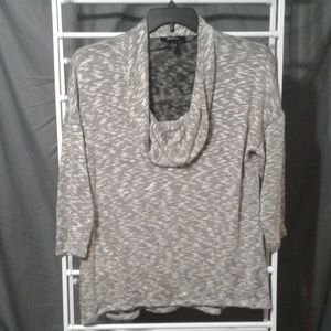 Style & Co Beautiful Crawl Neck Knit Top Size L